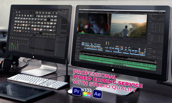 Gig Preview - Do your 4k video editing on final cut pro and premiere pro