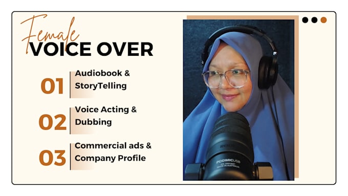 Bestseller - do female voice over in bahasa indonesia