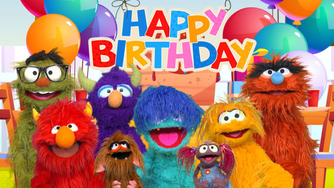 Gig Preview - Sing you happy birthday with a group of cute  puppets