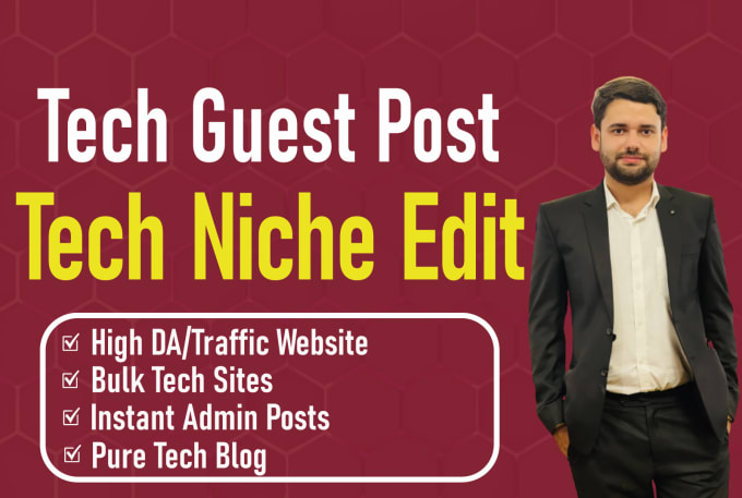 Gig Preview - Do tech niche edit link insertion on quality sites