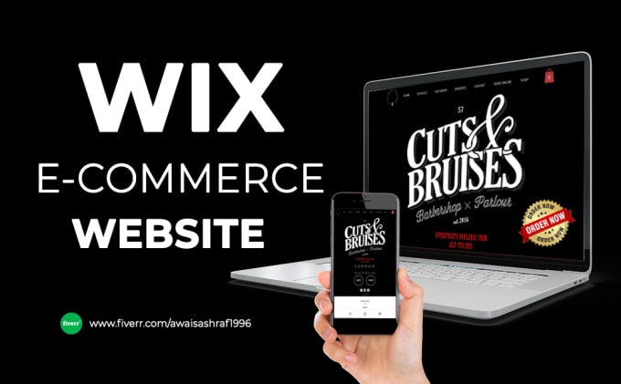 Gig Preview - Professional wix ecommerce website design, custom wix store