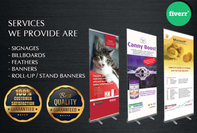 Gig Preview - Perfect billboard, signage and  roll up banners