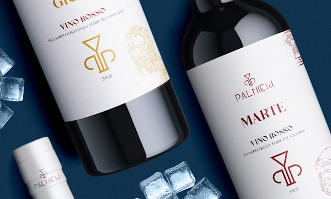 Gig Preview - Design exclusive labels for luxury wines