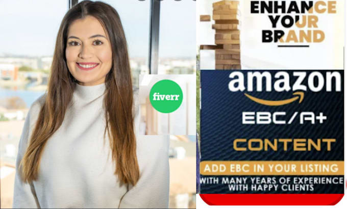 Gig Preview - Do a plus enhanced brand content for your amazon products