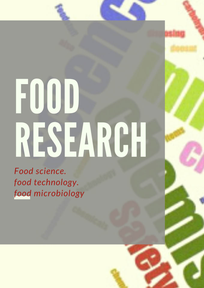 Gig Preview - Research food science, technology, and food microbiology