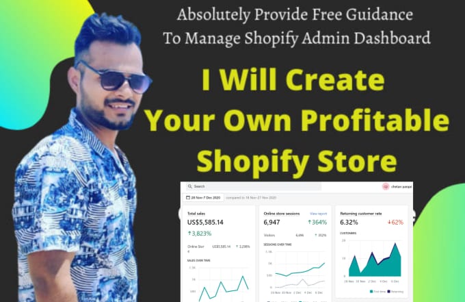 Gig Preview - Create a shopify store with SEO optimized product page