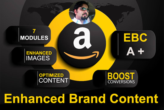 Gig Preview - Do enhanced brand content ebc a plus content amazon listing optimization