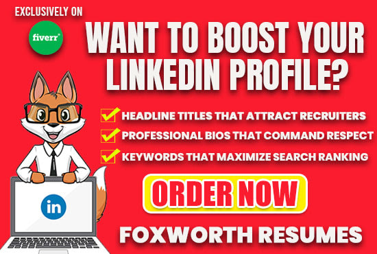 Gig Preview - Boost your linkedin profile and search rank