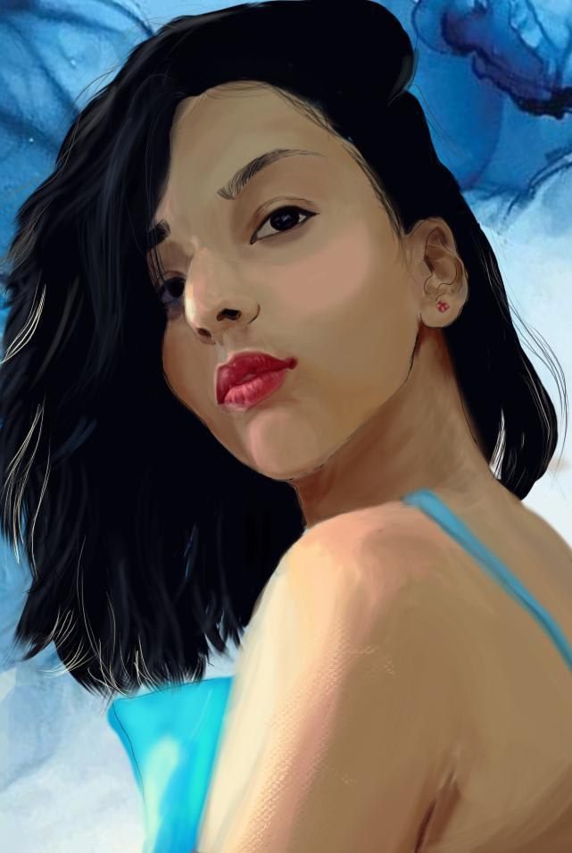 Gig Preview - Draw digital oil painting based on your photo in  photoshop