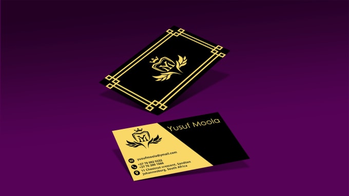 Gig Preview - Design a unique and eye catching business card