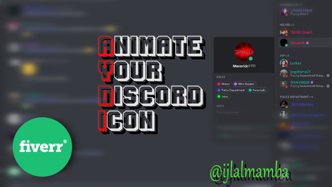 Gig Preview - Make an animated discord, gif, twitter, logo, esports