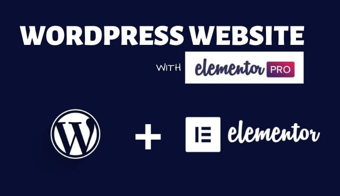 Gig Preview - Design website or clone wordpress website design using elementor pro