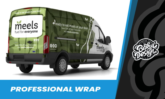 Gig Preview - Design a professional car or van wrap