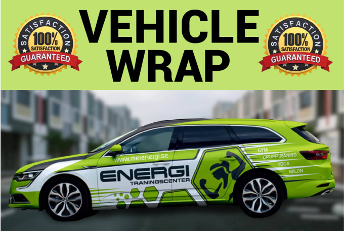 Gig Preview - Design professional van,car,truck vehicle wrap design