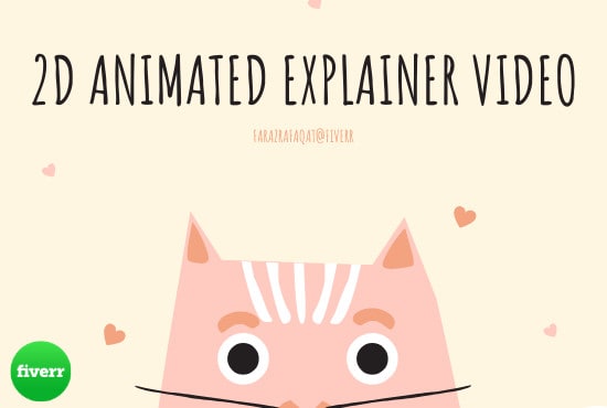 Gig Preview - Make 2d explainer videos for your business