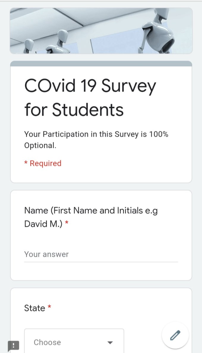 Gig Preview - Create online forms survey quizzes using google forms