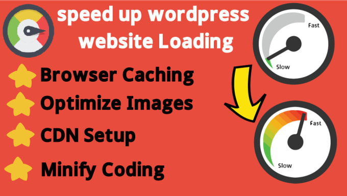 Gig Preview - Speed up wordpress website loading speed in 24 hours