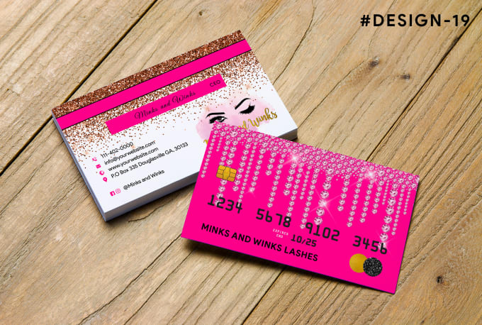 Gig Preview - Design credit card type business card