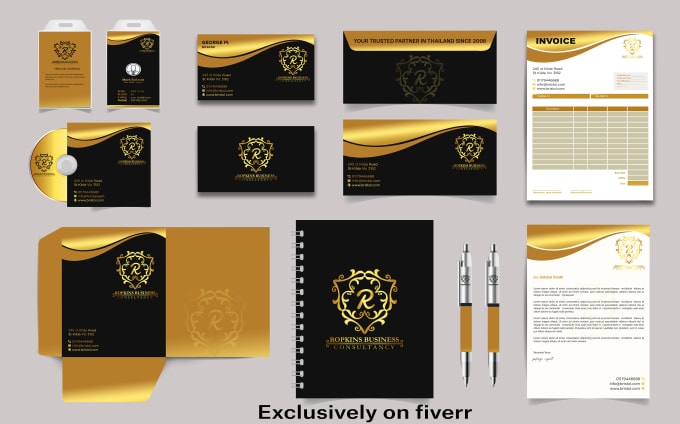 Gig Preview - Design business card, letterhead, and stationery items