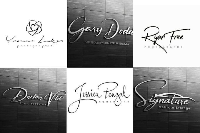 Gig Preview - Design 3 creative professional signature logo for business