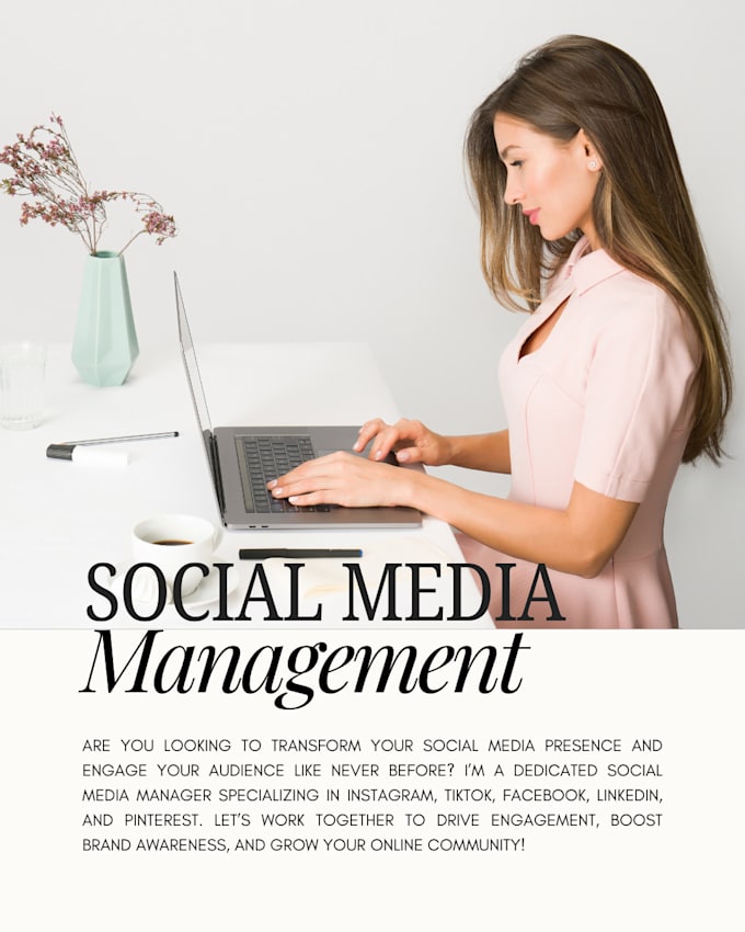 Gig Preview - Be your social media manager