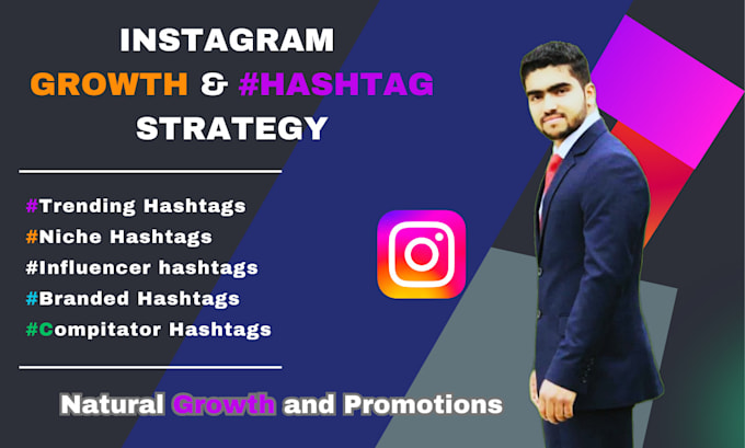 Bestseller - develop instagram organic growth and niche related hashtag strategy