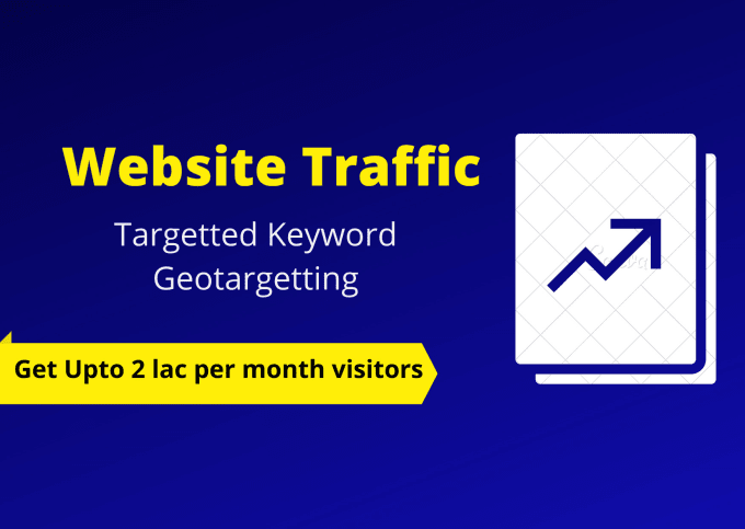 Gig Preview - Rank your site with real targeted traffic of any country