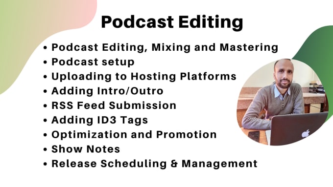 Gig Preview - Edit, mixing and mastering your podcast great sound