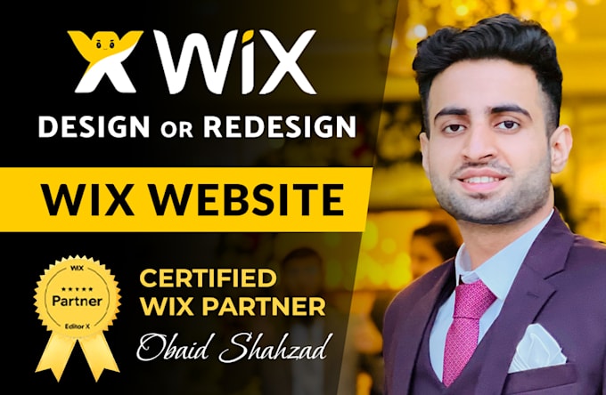 Gig Preview - Wix website design or wix redesign and website development