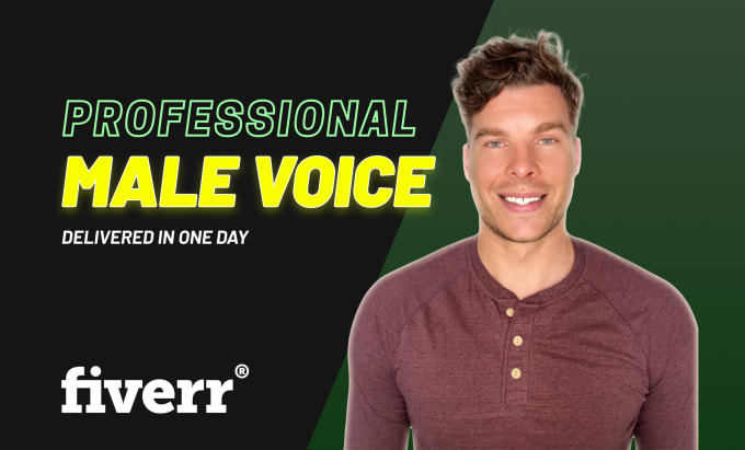 Bestseller - record a young american male voice over in one day