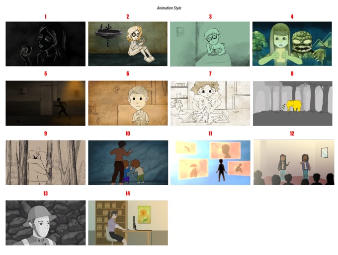 Gig Preview - Create  2d sketch animation, 2d animation with your story