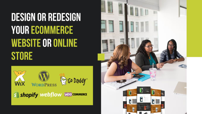 Gig Preview - Design or redesign your ecommerce website or online store