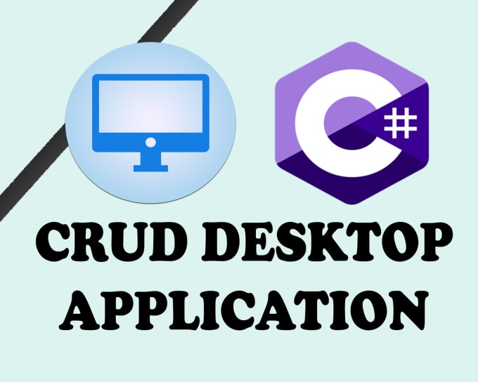 Gig Preview - Create crud desktop application in windows forms csharp