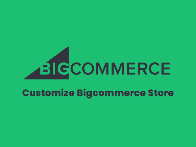 Gig Preview - Solve bigcommerce store related issue