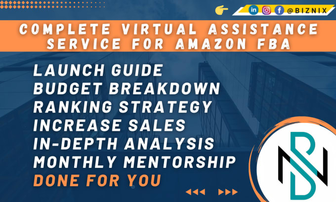 Gig Preview - Your amazon fba private label expert virtual assistant VA