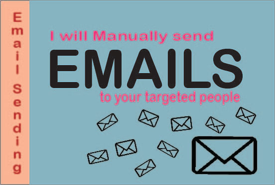 Gig Preview - Find and manually send emails to your targeted people