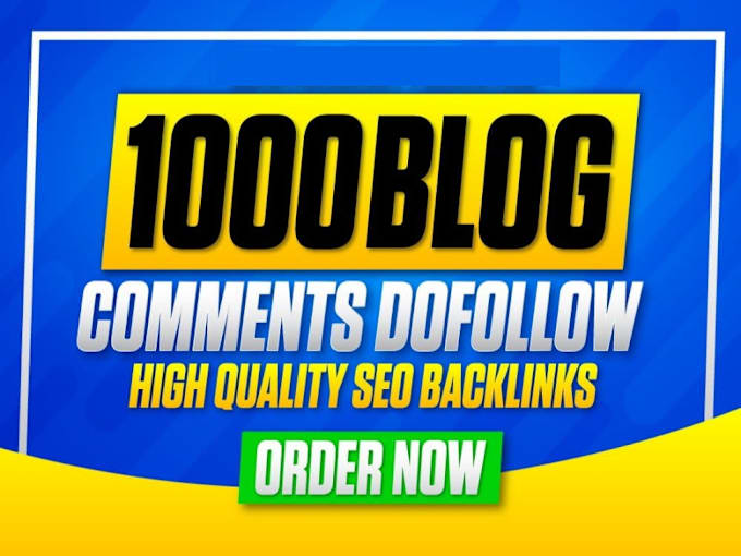 Gig Preview - Do over 1000 unique dofollow backlinks da100 sites