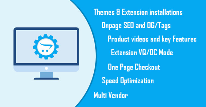 Gig Preview - Do opencart development, design, customize, bug fixes, extensions, themes