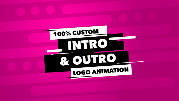 Gig Preview - Create custom youtube podcast intro video logo animation