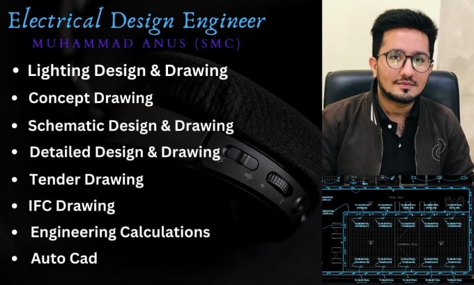 Gig Preview - Design your residential electrical system for USA and UK