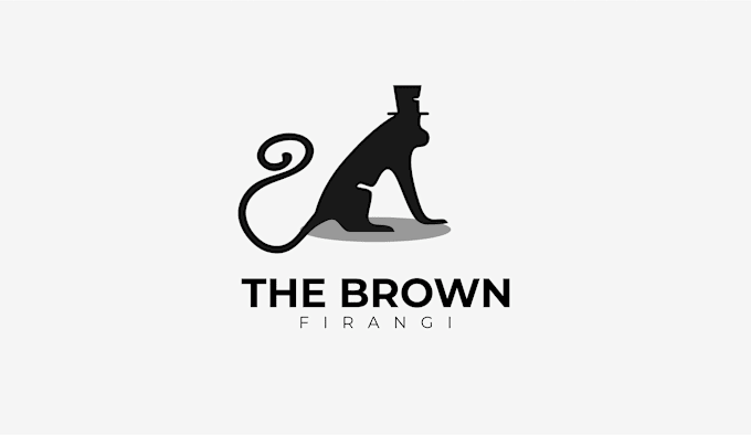 Gig Preview - Design flat clean modern simple and minimalist animal pet business company logo