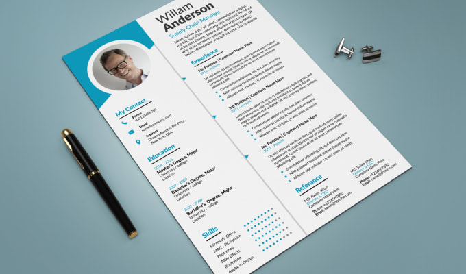 Gig Preview - Design a modern and creative CV, resume, cover letter