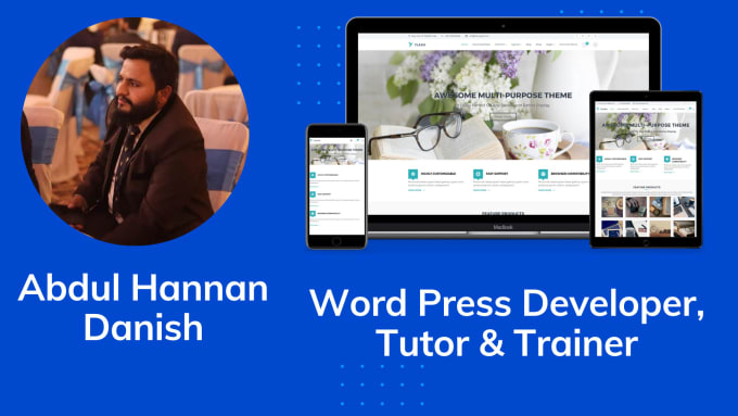 Gig Preview - Be your wordpress trainer, developer and tutor