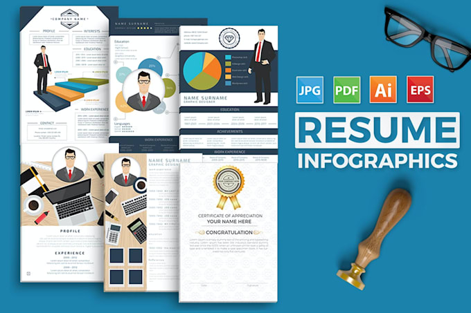 Gig Preview - Design your professional resume and CV within a few hours