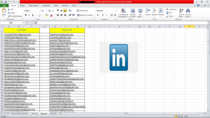 Gig Preview - Scraping targeted email data from any social media platform