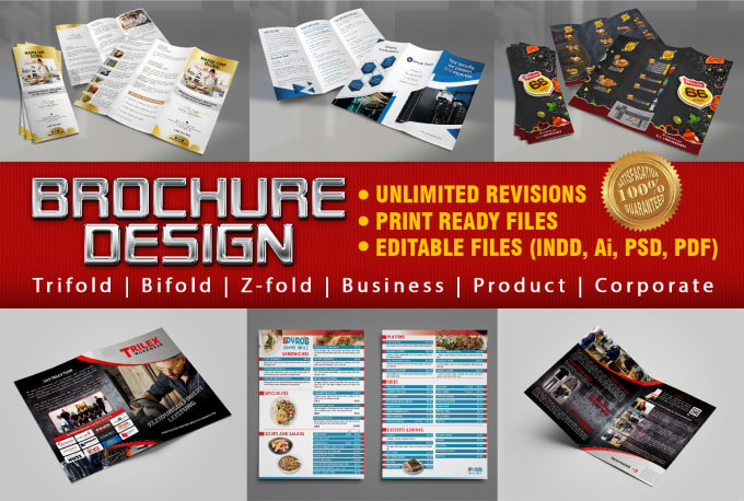 Gig Preview - Design or redesign a business brochure in 24 hrs