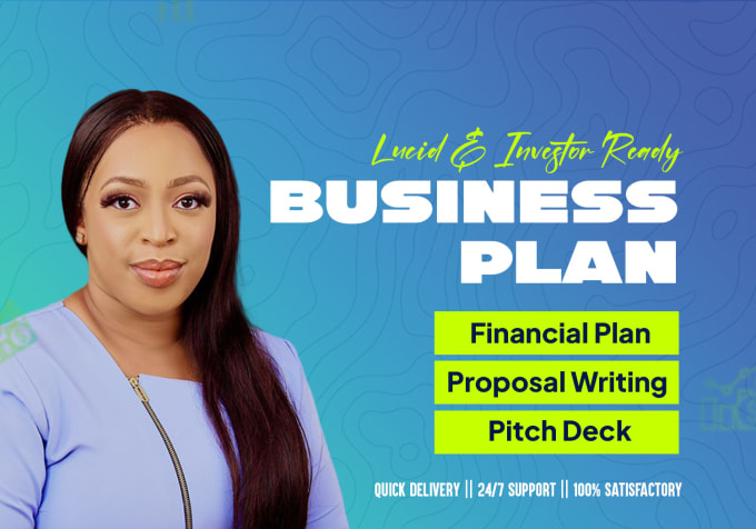 Gig Preview - Develop a detailed business plan, proposal, business plan writer, grants