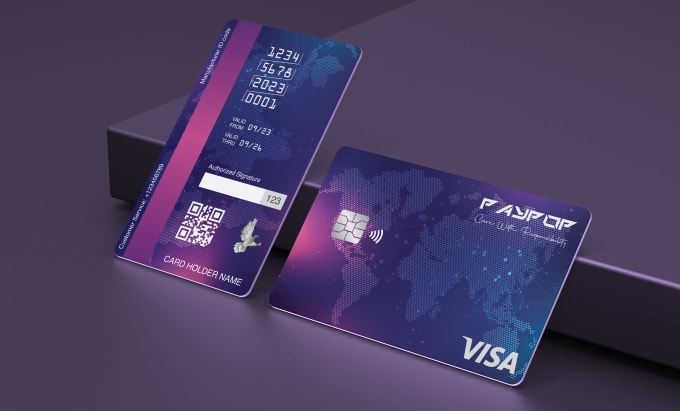 Bestseller - do modern stunning luxury unique credit debit visa master business card design