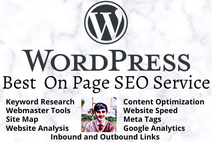 Gig Preview - Provide best on page seo service for your wordpress website