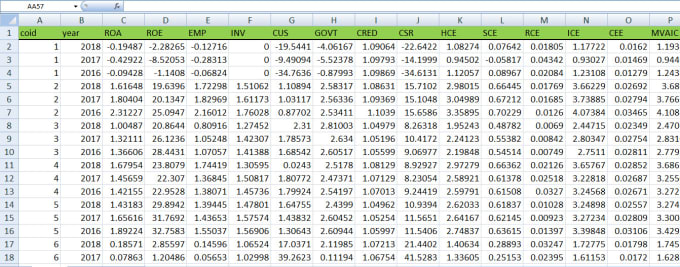 Gig Preview - Do data entry, financial accounting